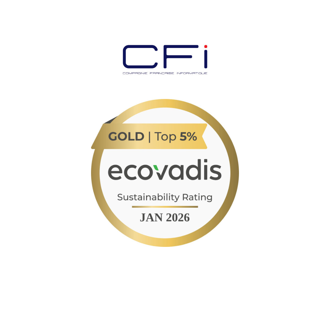 Notre engagement RSE récompensé par la Médaille d’Or EcoVadis 2026
