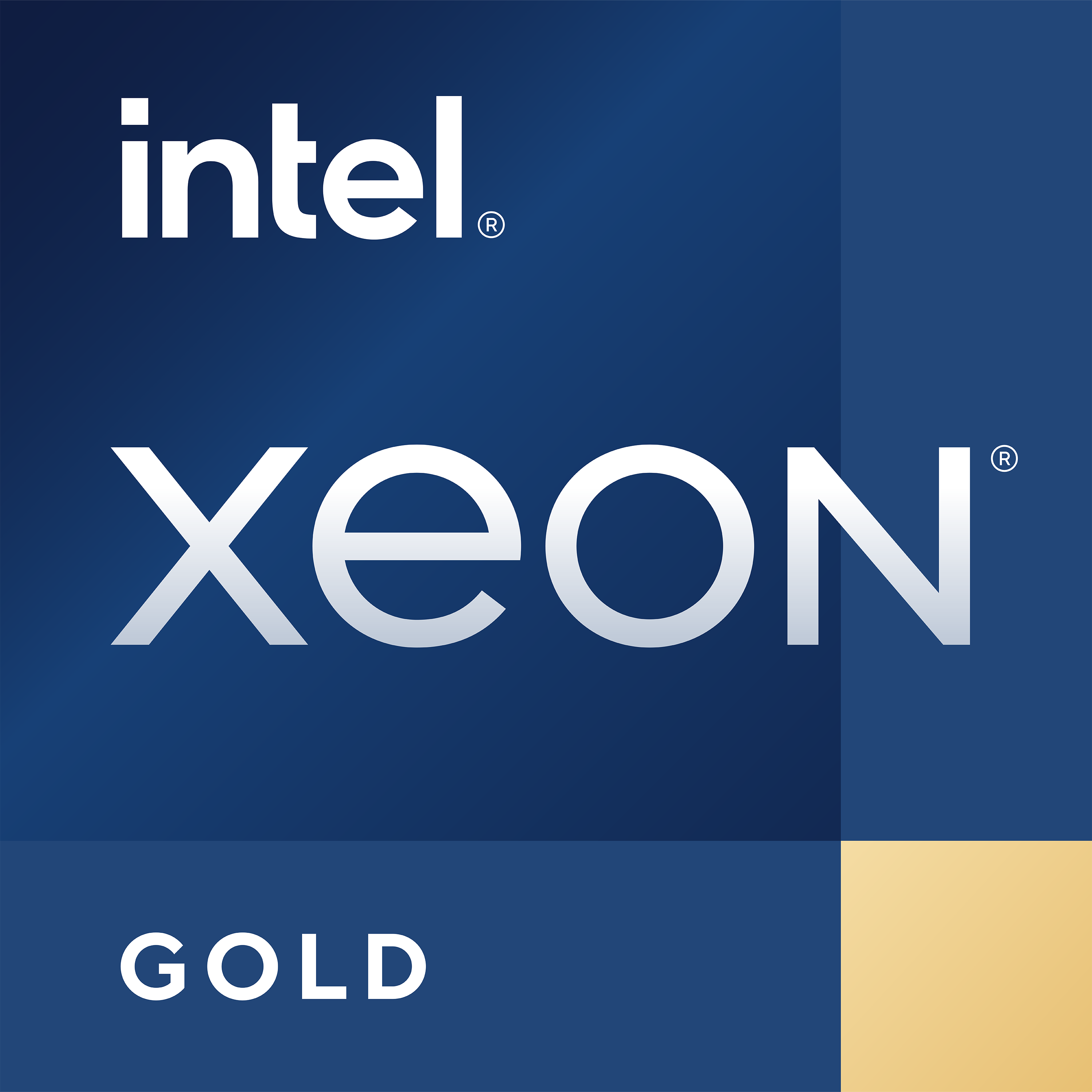 logo Intel Xeon gold