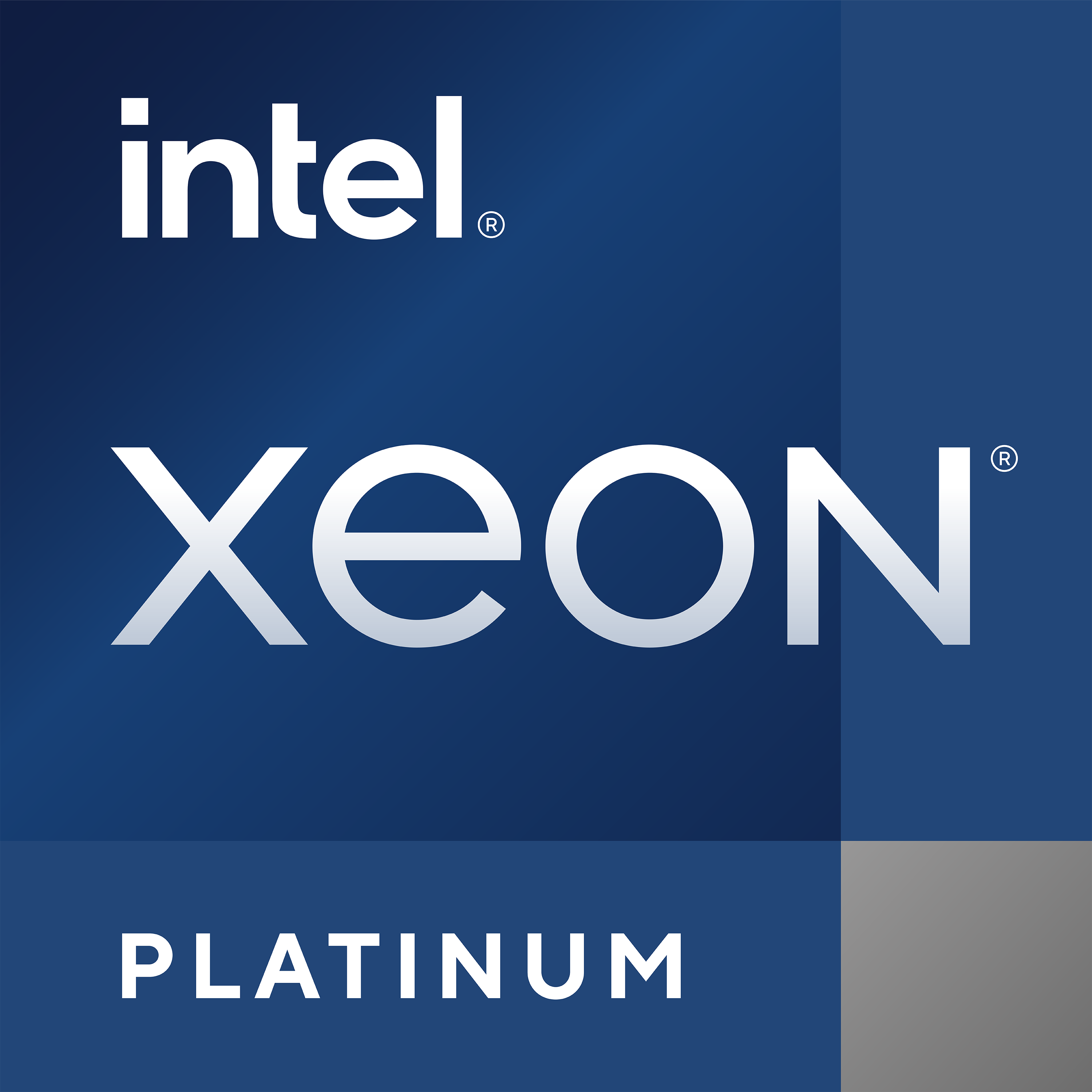 logo Intel Xeon platinium